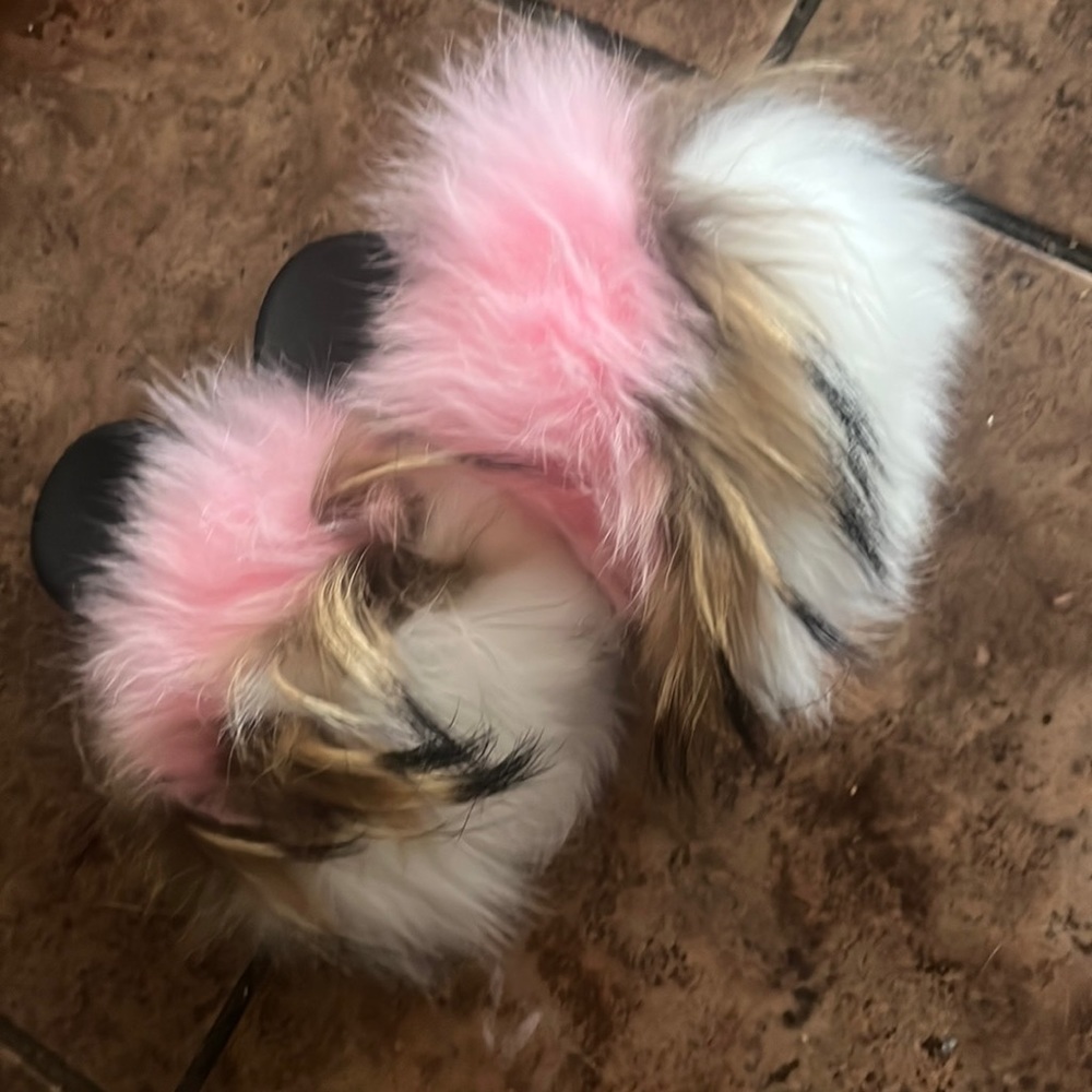 Kids fur slides